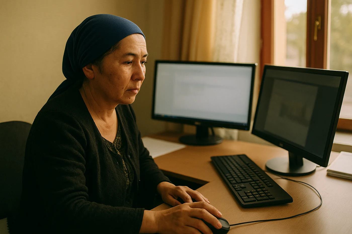 Contributor work in Uzbekistan